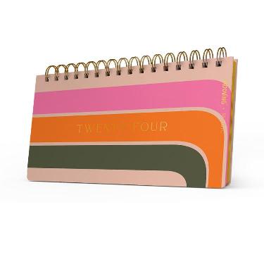 Agenda Mooving 2024 Pocket Magic Tricolor Espiralada Semana a la Vista Art.1409239